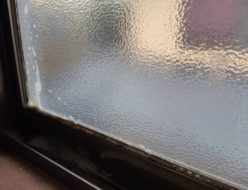 窓のカビ清掃